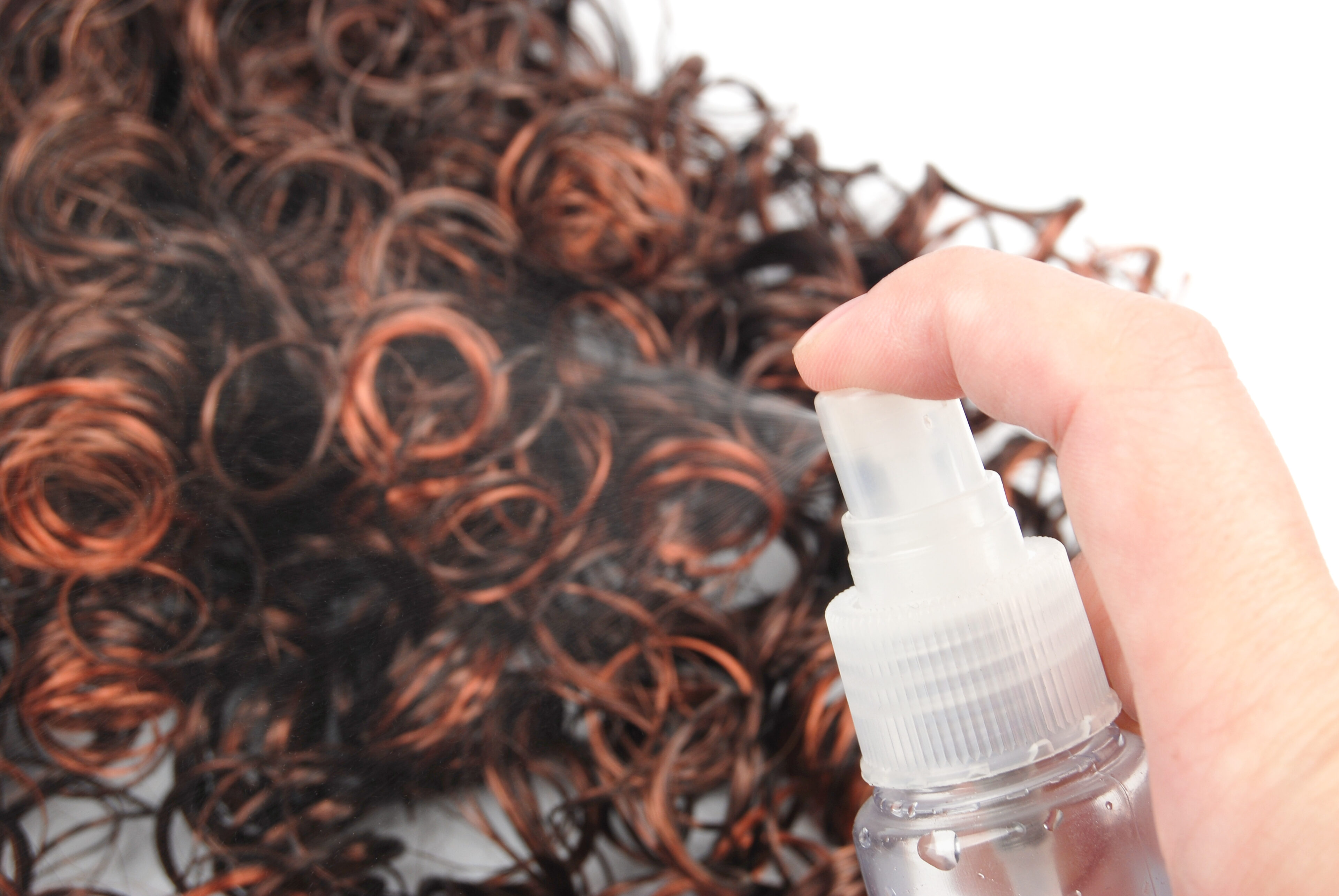 Using Hair Spray