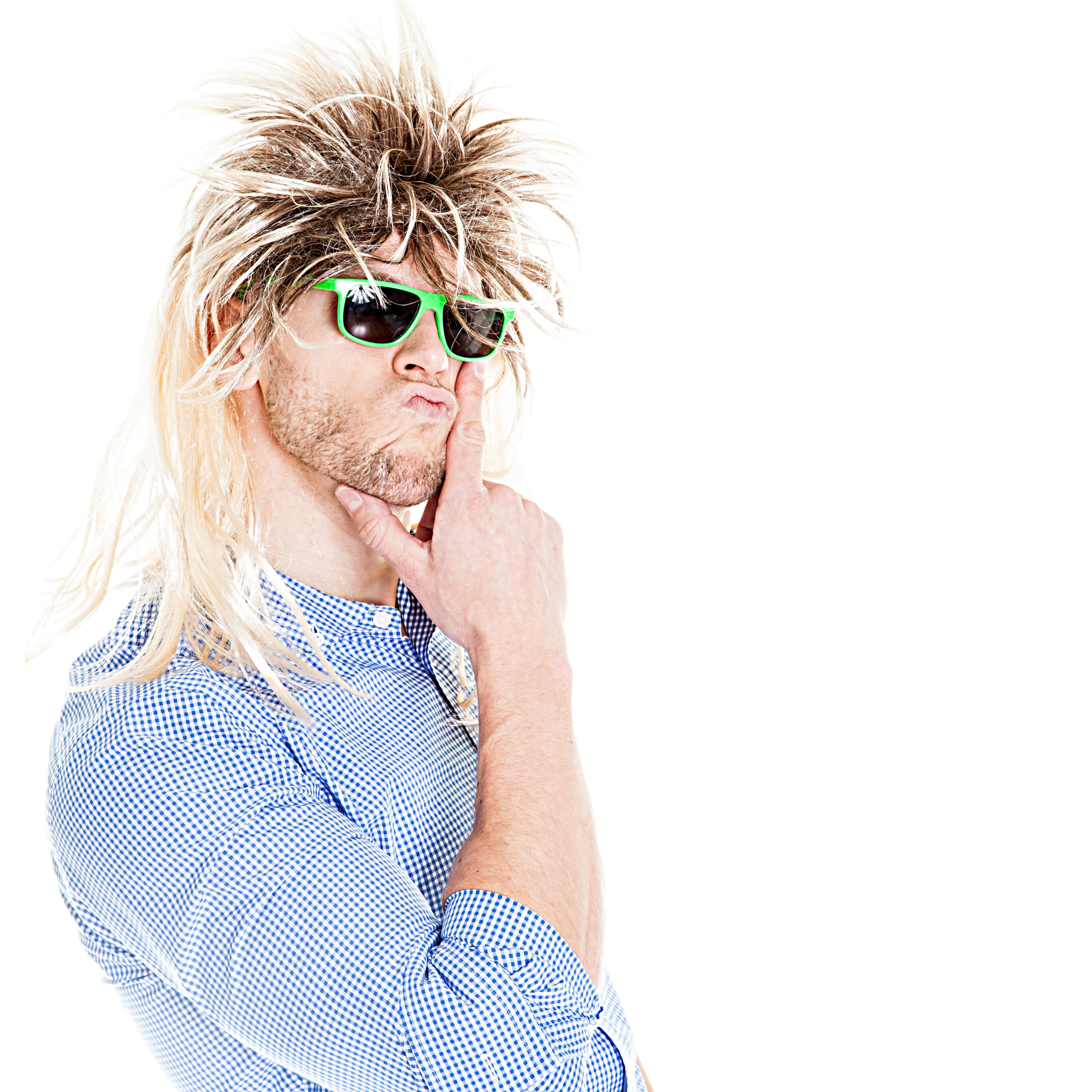 The Classic Rocker Mullet