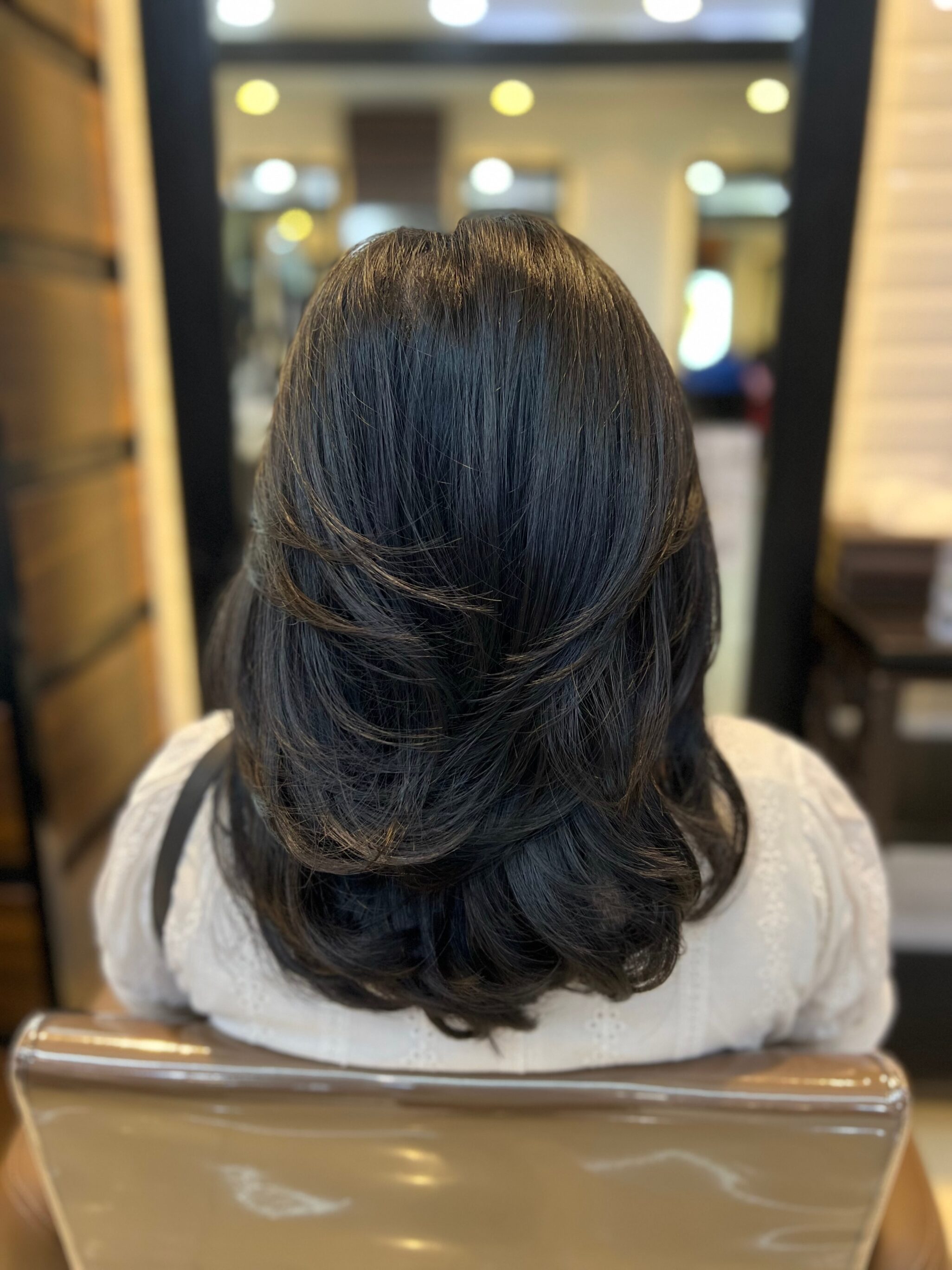 Layer haircut