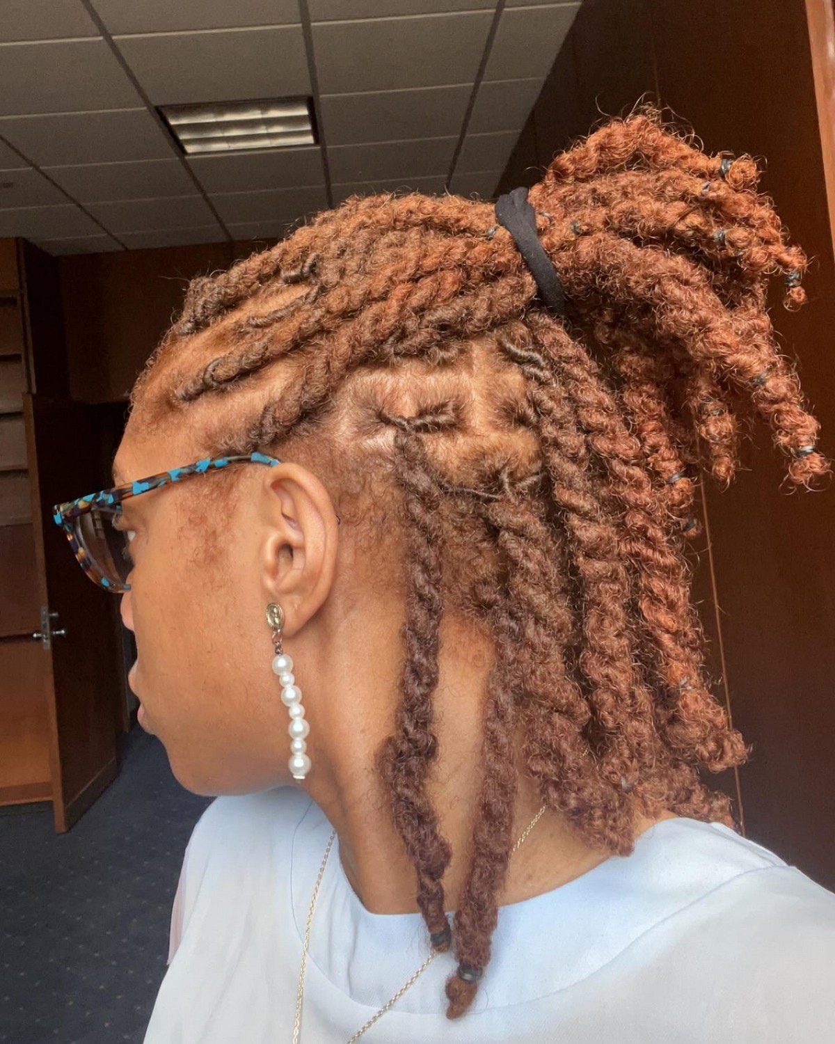 Two Strand Twists via lionqueenlocs