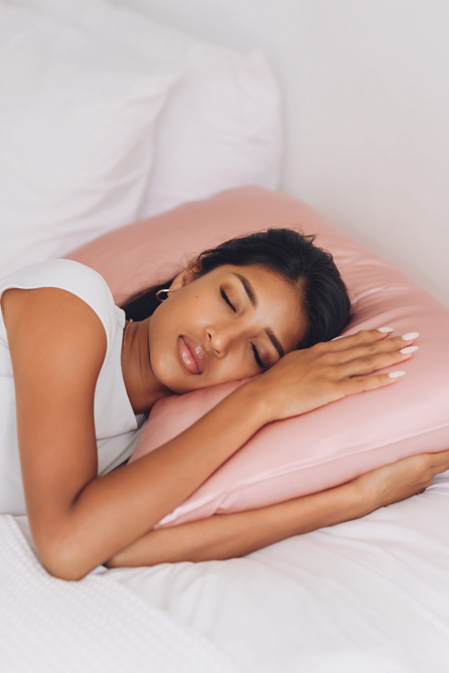 Use a silk pillowcase