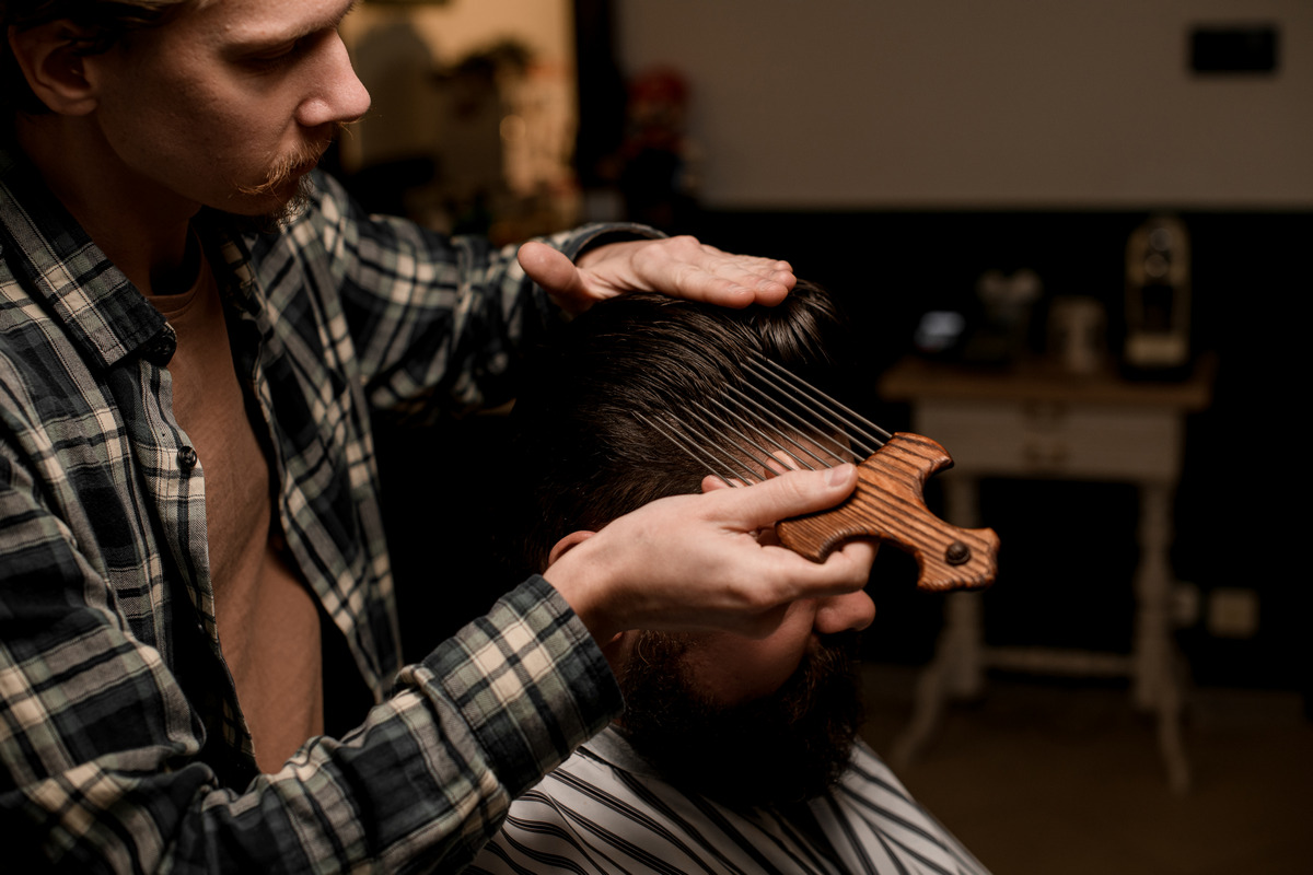 Use a wide-tooth comb