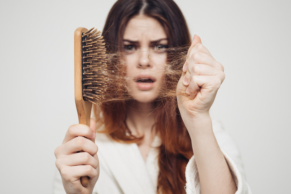 Weakened hair structure