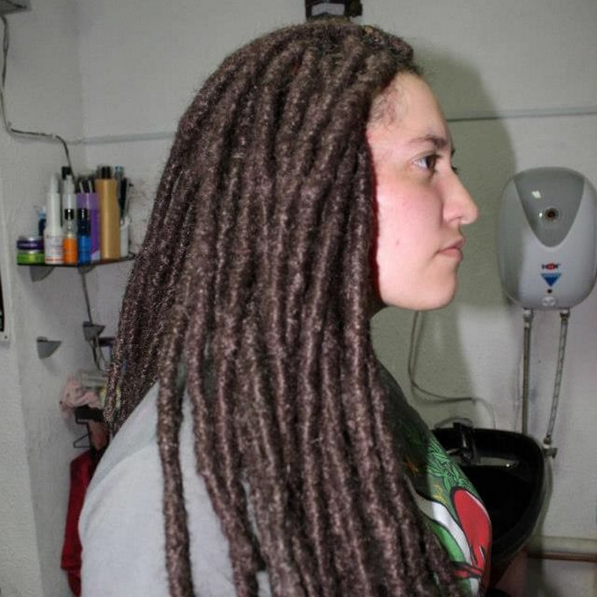 Wild dreadlocks hair challenge