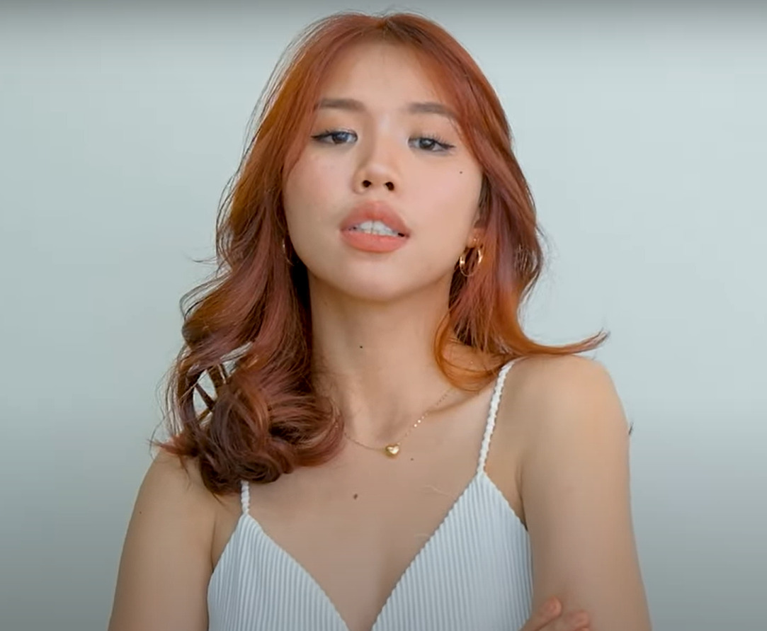 Final look with red hair