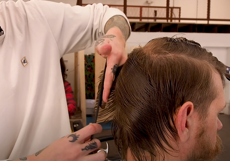 Blend The Back With The Sides