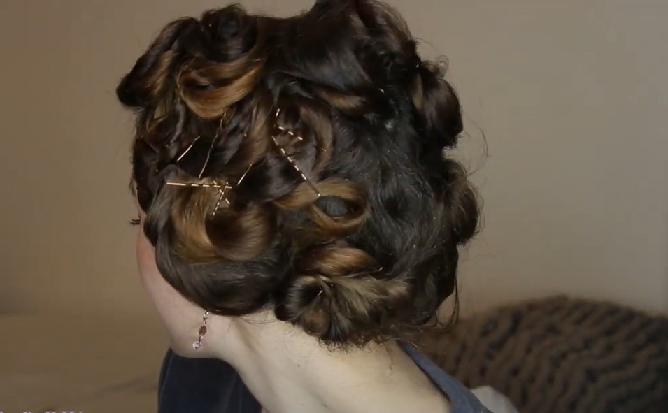 Allow the hair to set