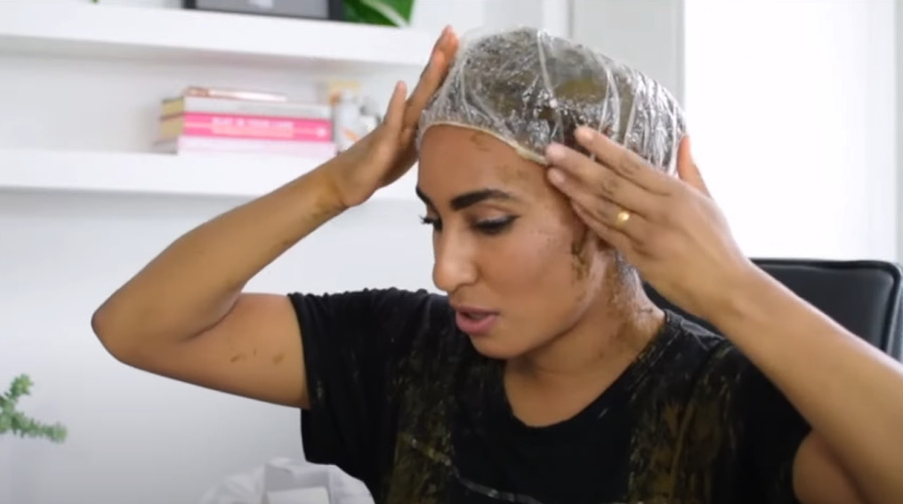 Wrap your hair via Youtube