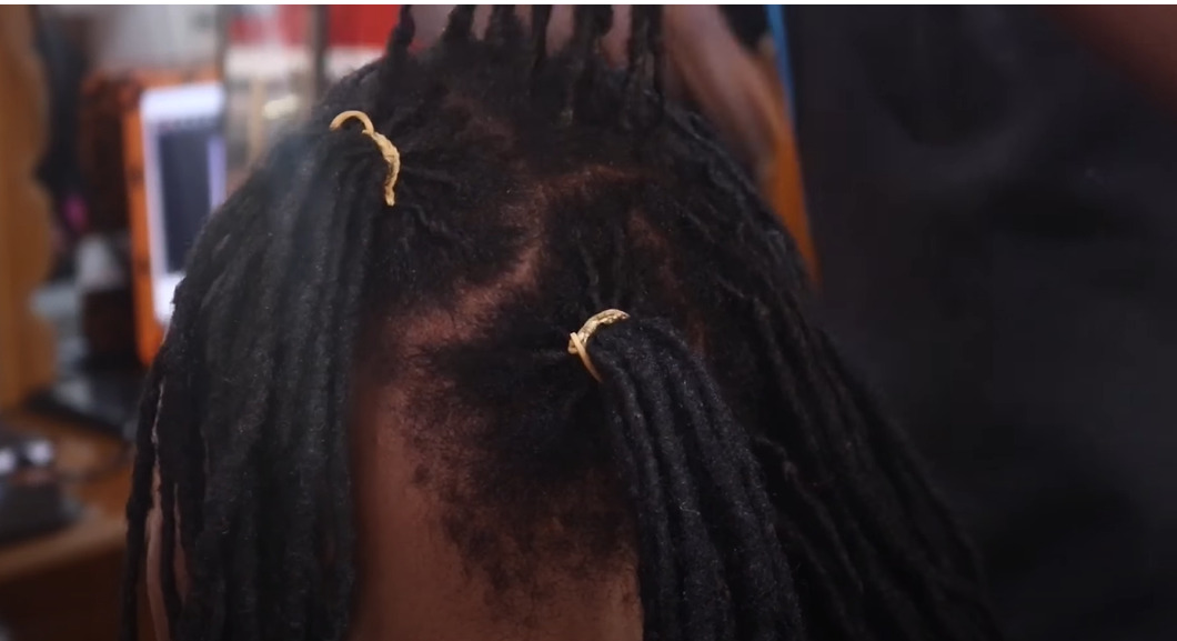Sectioning your dreads