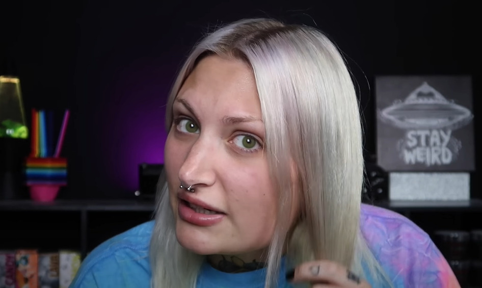 After Rinse and condition hair