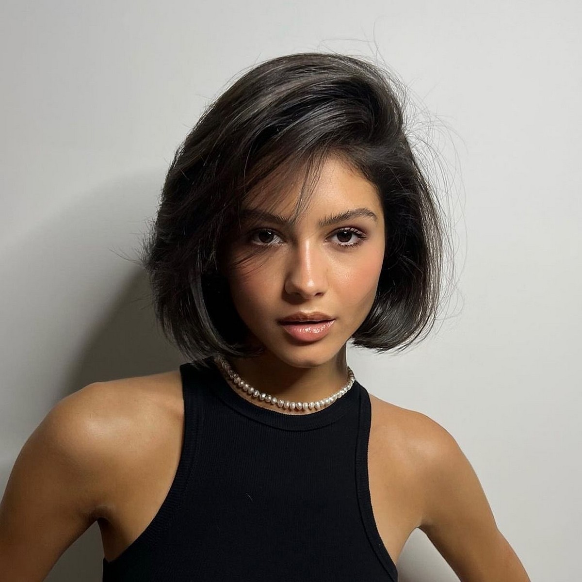 Side-Part Bob Hairstyle