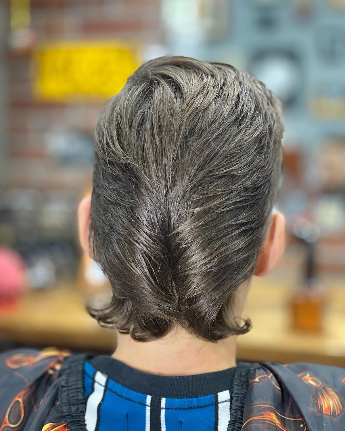 Mullet Ducktail Hair