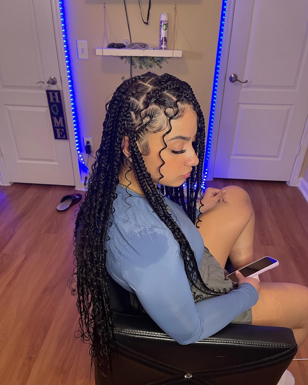 45 Bohemian Box Braids to Embrace the Boho Beauty Vibe! - Hood MWR