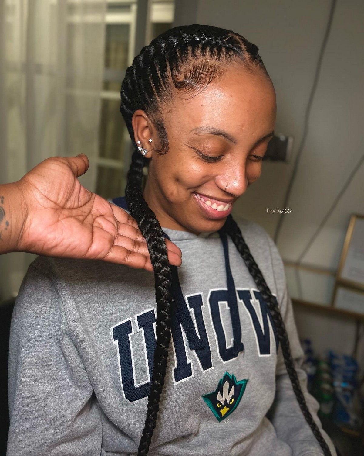 French Braid Sew In