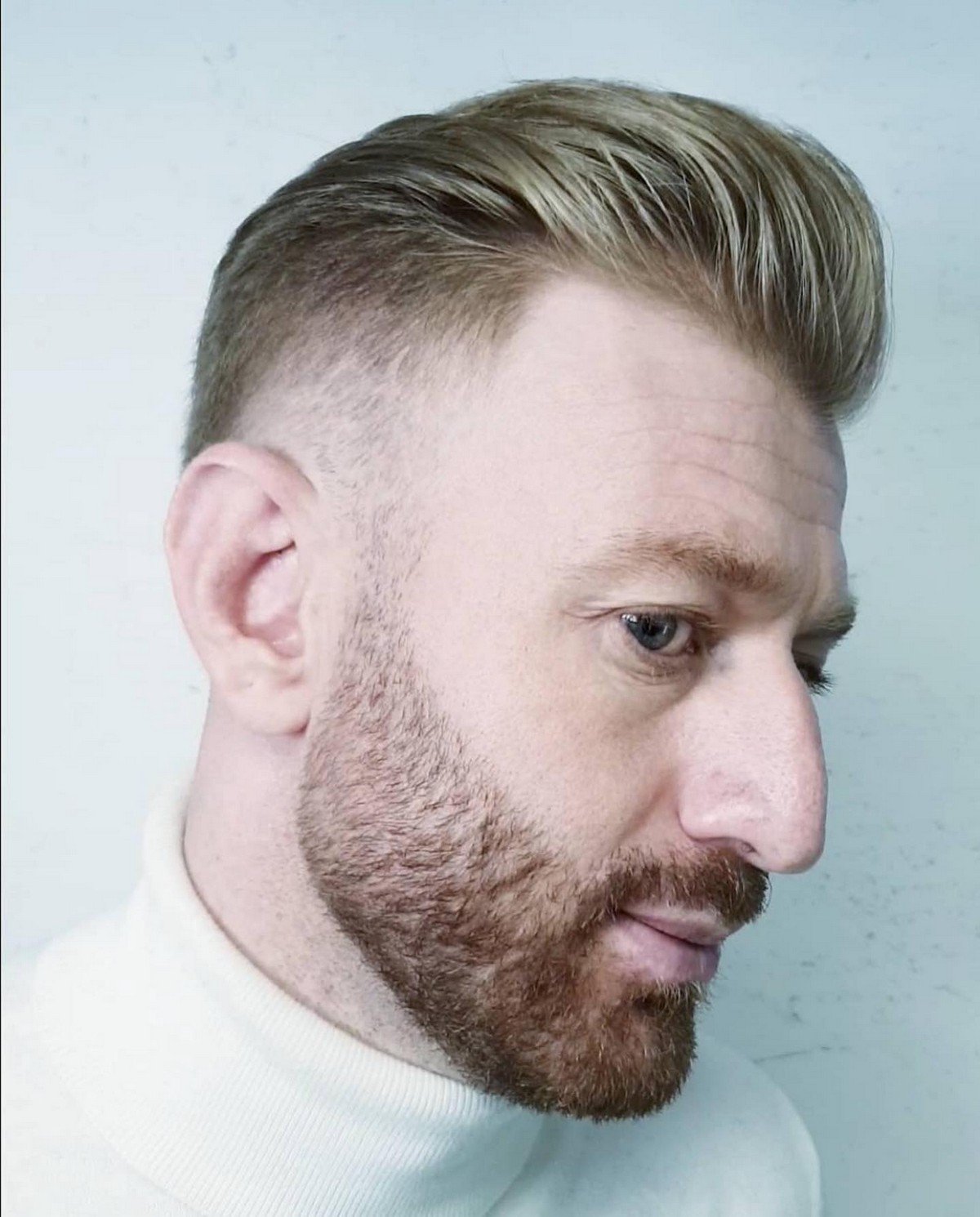 Skin Fade With Sunkissed Highlights