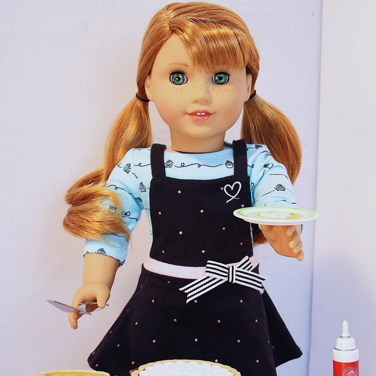 Side Part Bang With Pigtail