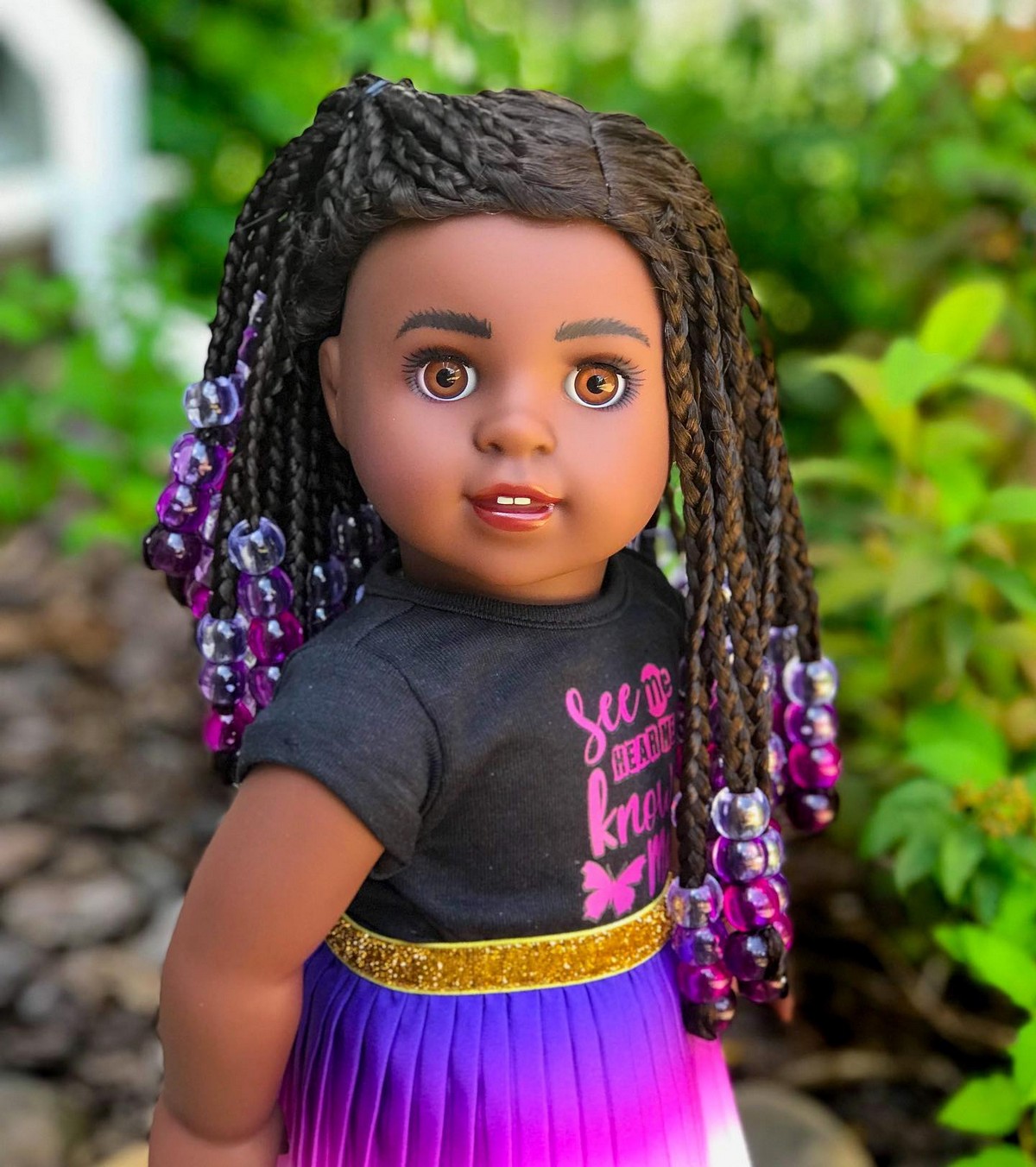 Knotless Braids With Beads