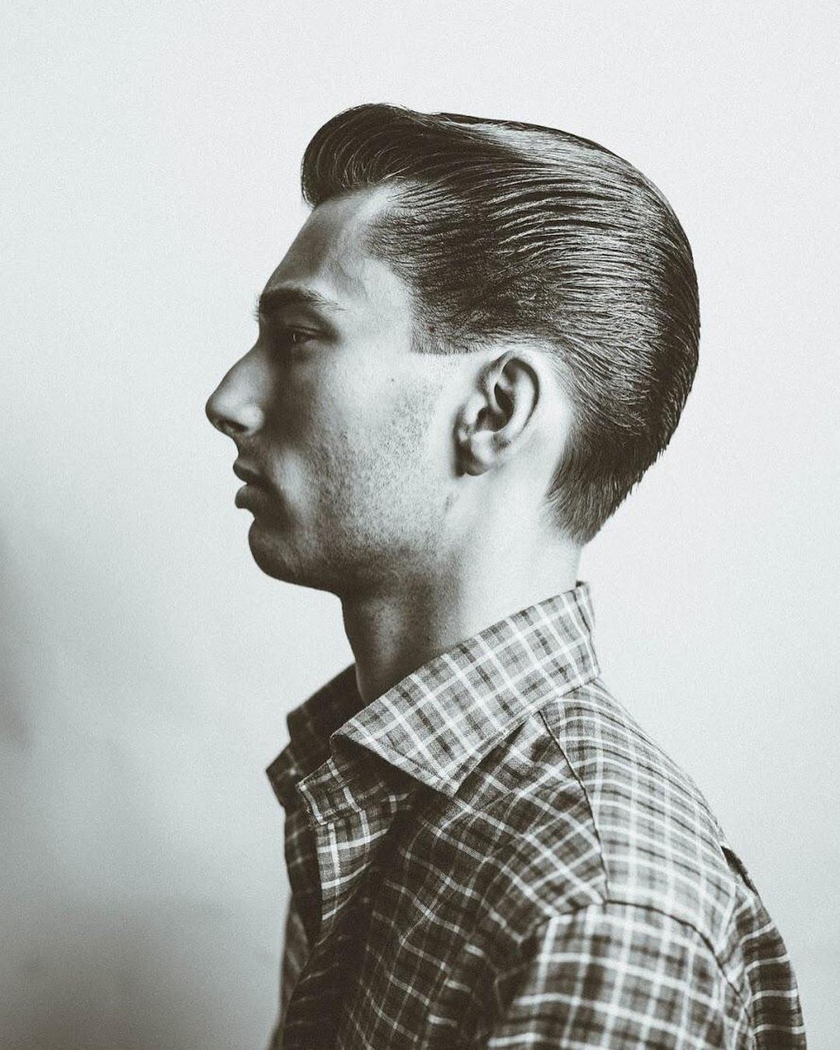 Classic Fade Ducktail Hair