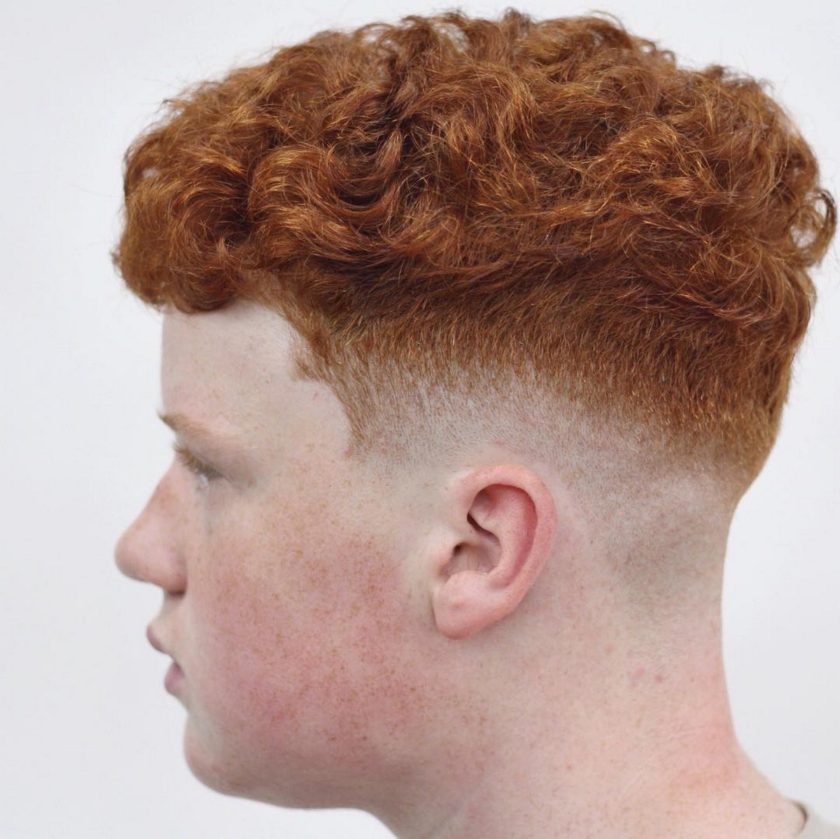 Curly Modern Crew Cut