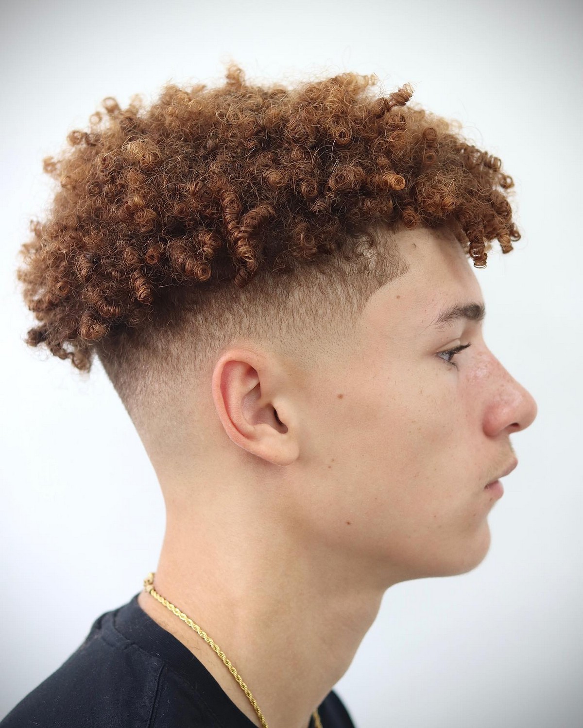 Curly Textured Undercut