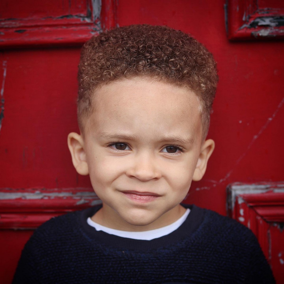 Curly High Top Fade