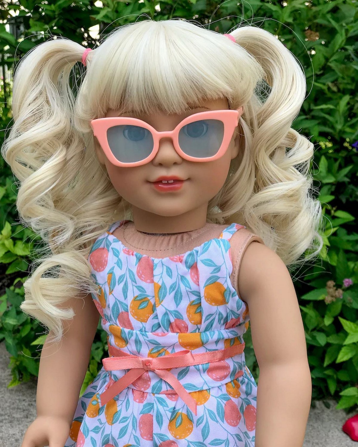 Half-Up Half-Down With Two High Ponytails