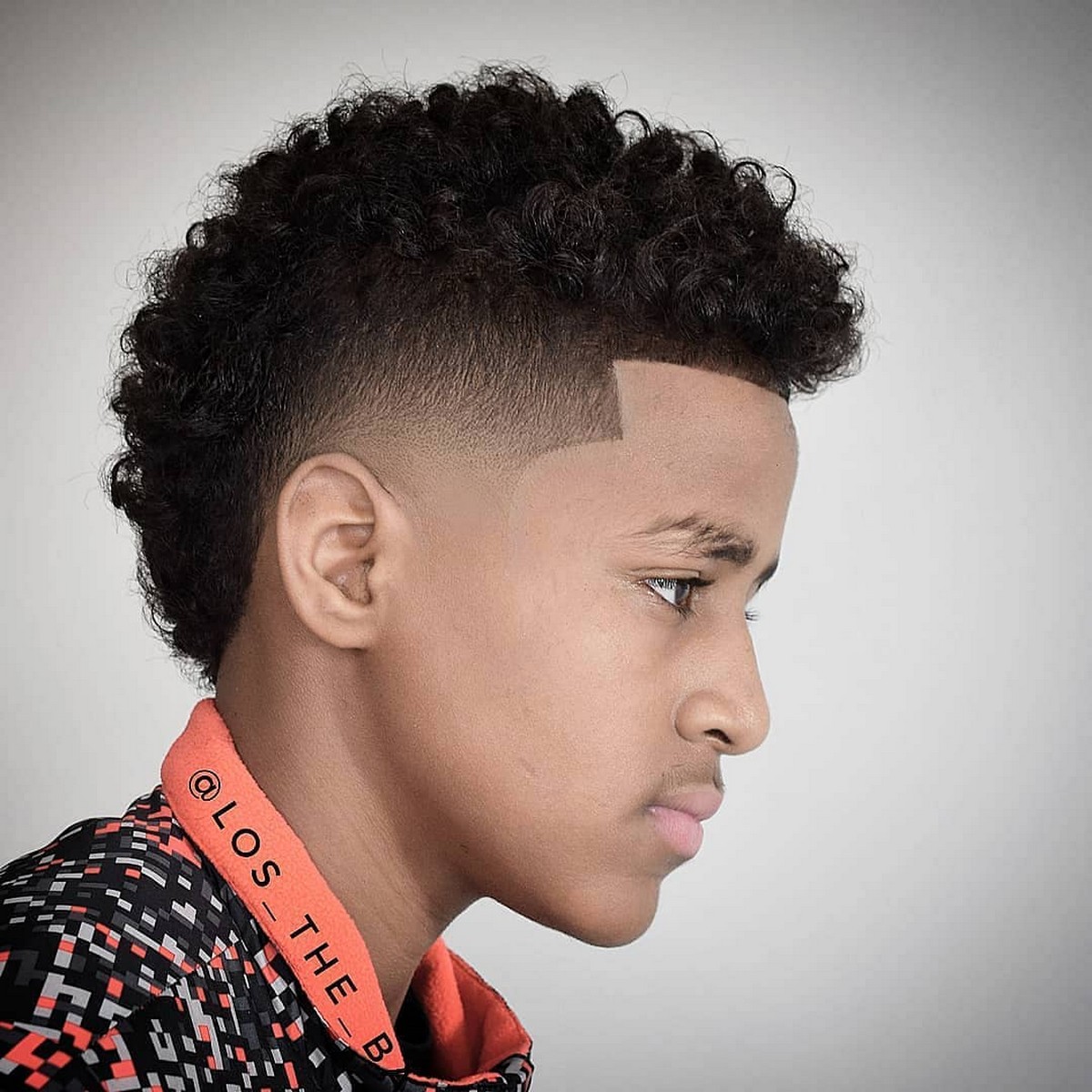 Curly Textured Mohawk