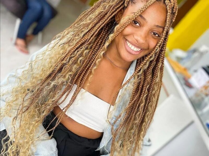 Top 45 Bohemian Box Braids