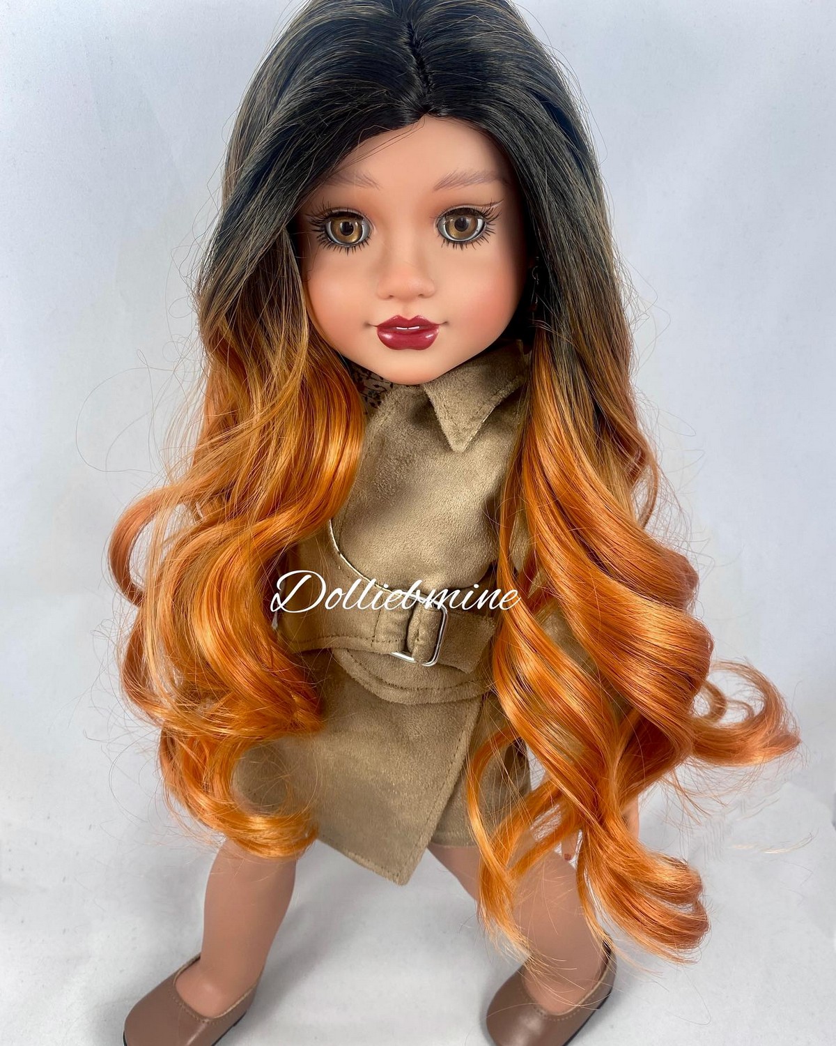 Black With Ombre Ginger