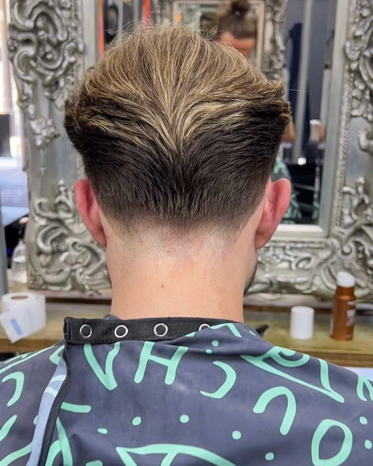 Highlight Ducktail Hairstyle