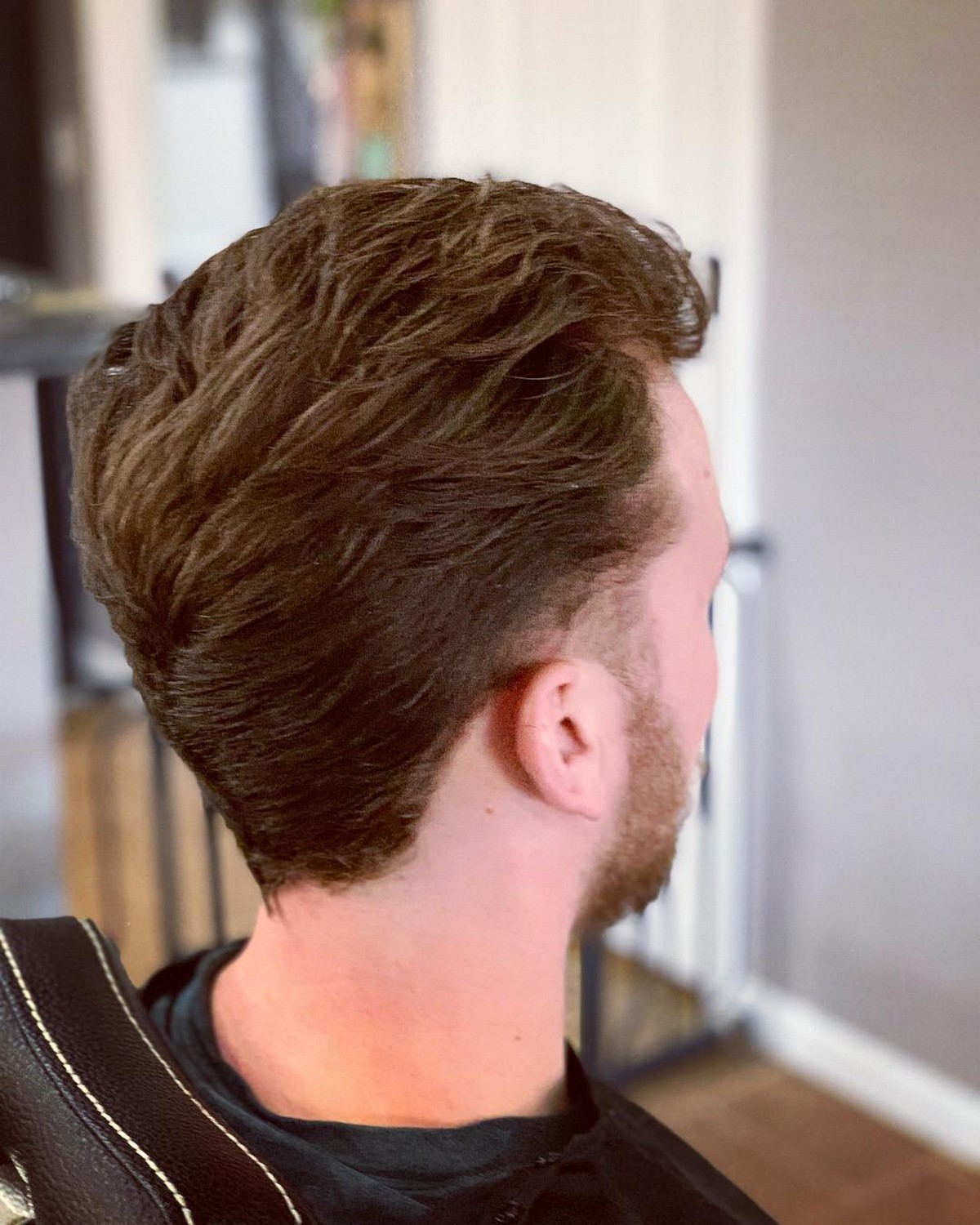 Messy Ducktail Haircut