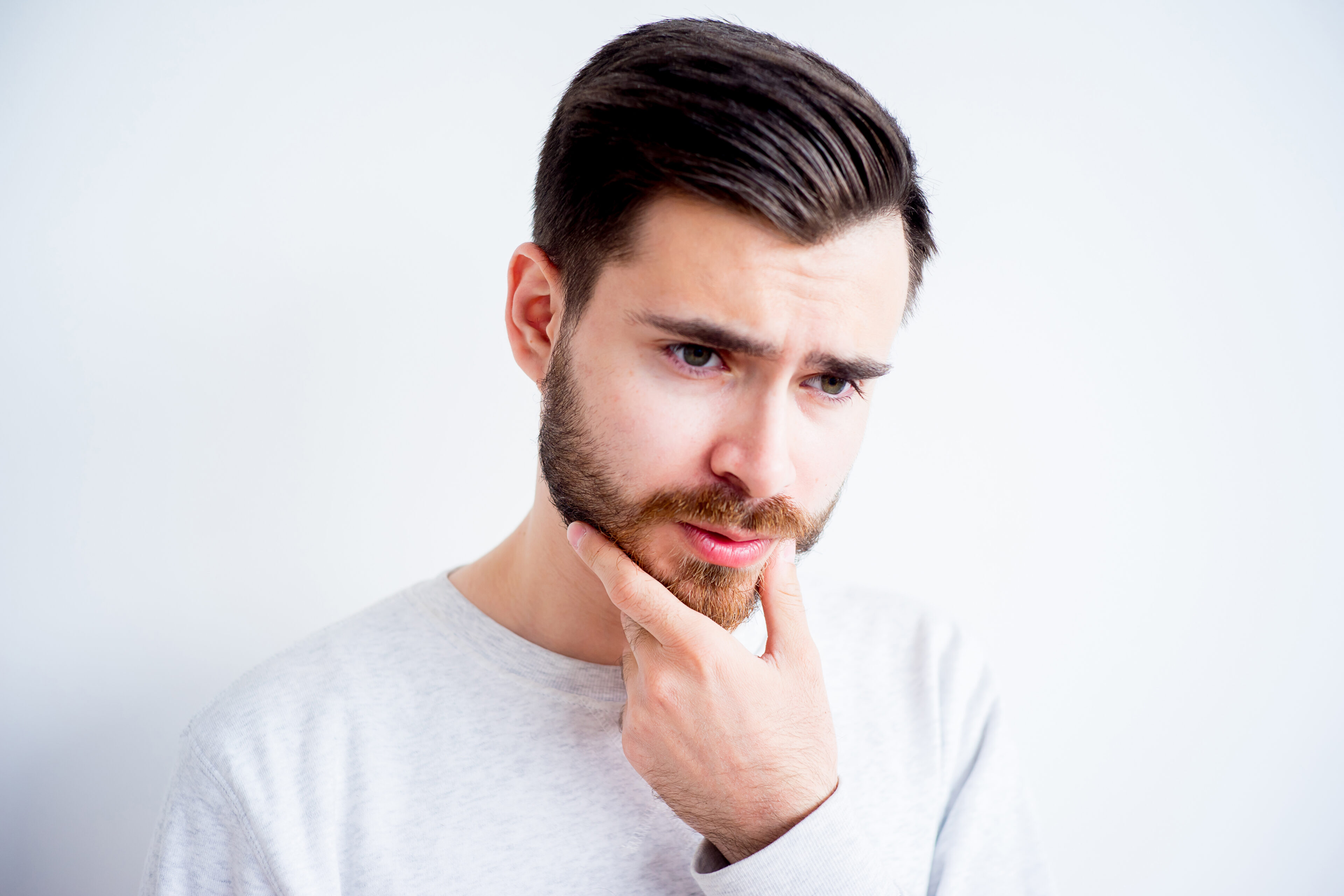 Comb Over Side Part