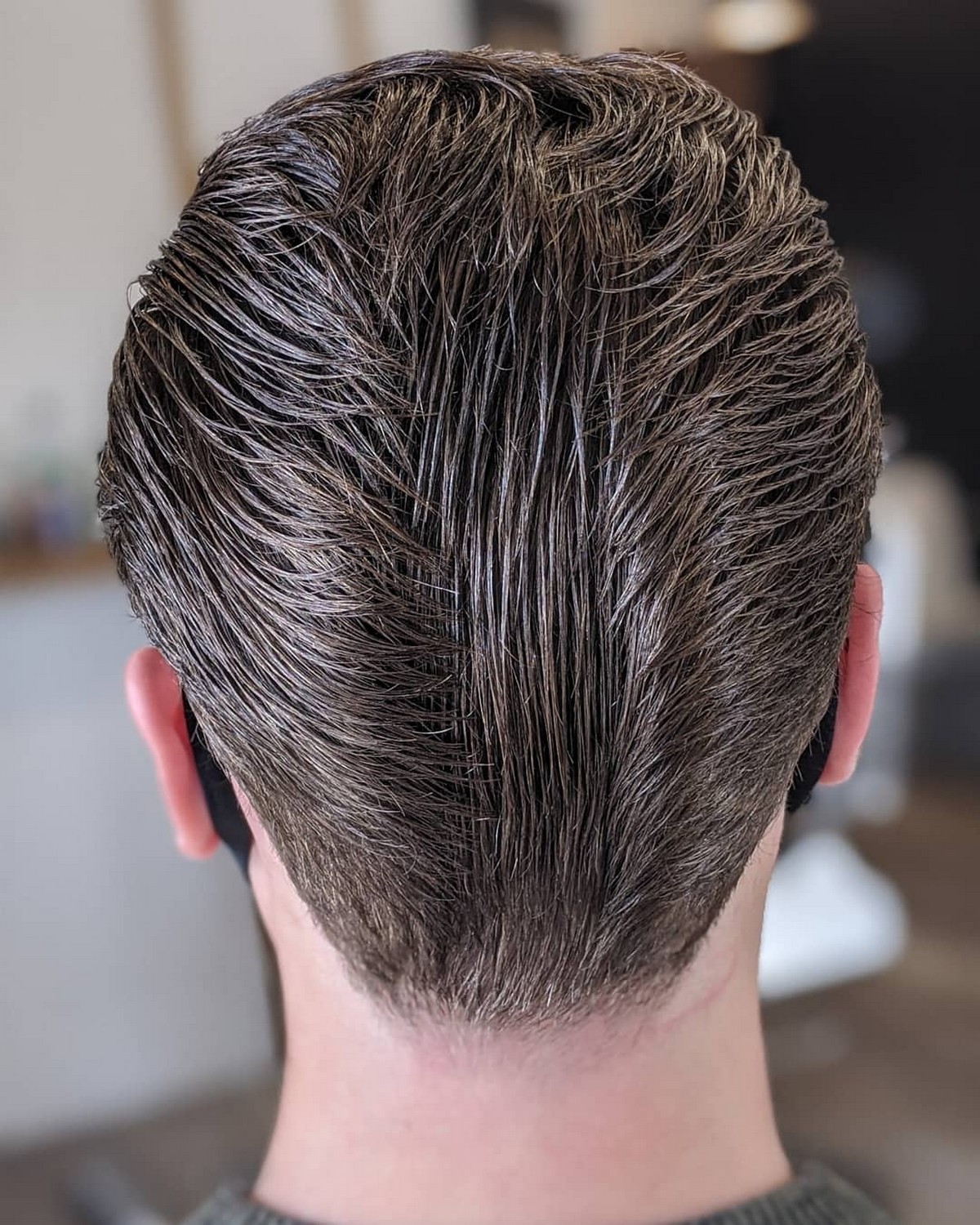 Long Classic Ducktail hair