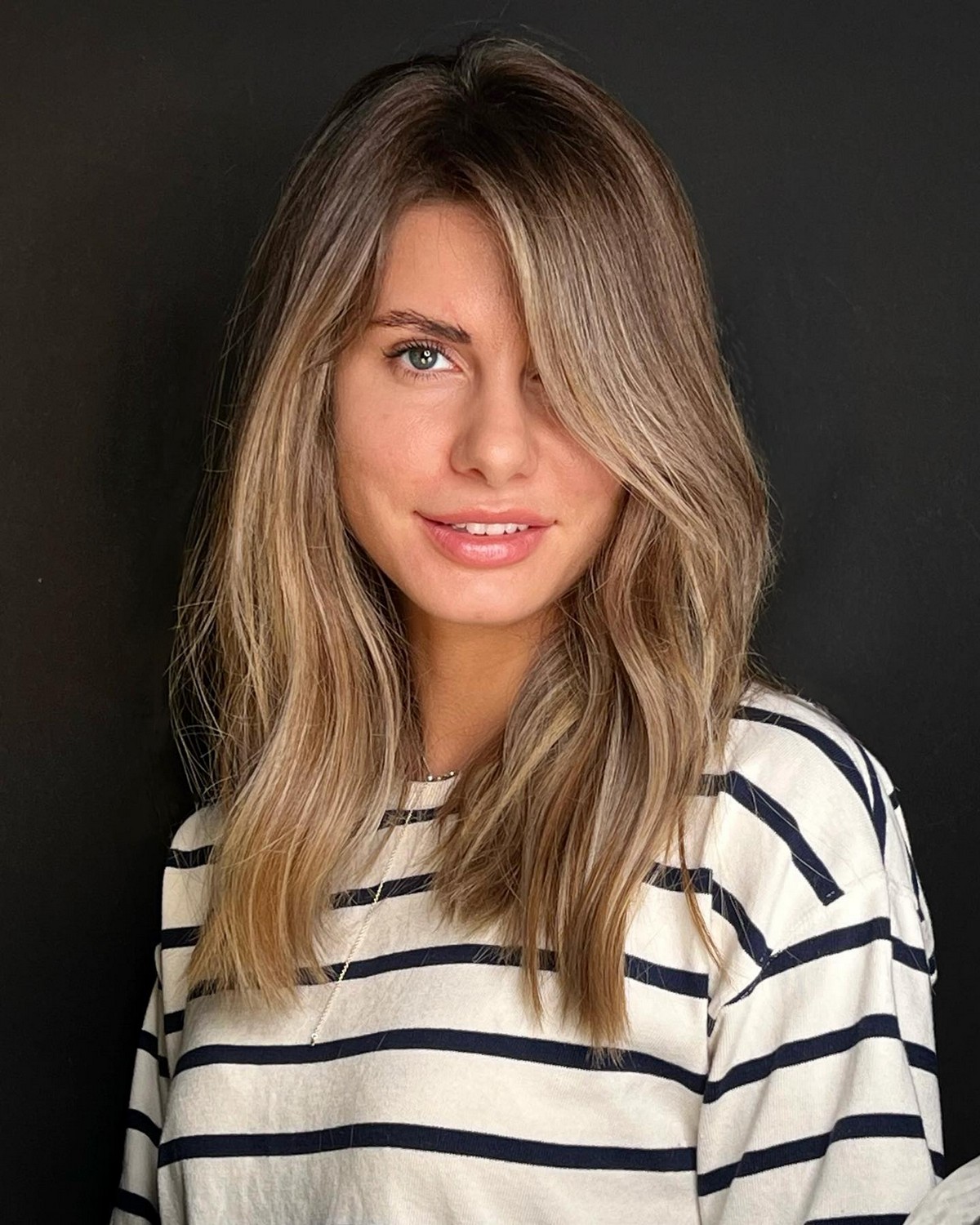 Side-Swept Bangs