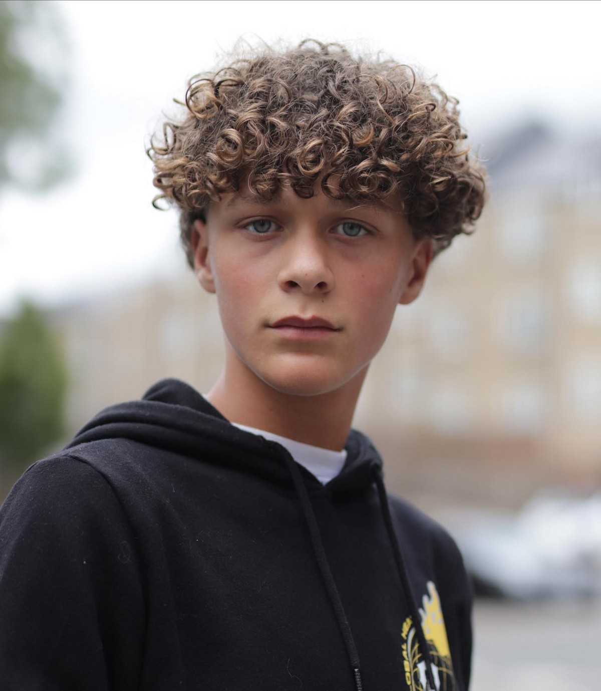 Curly Bowl Cut