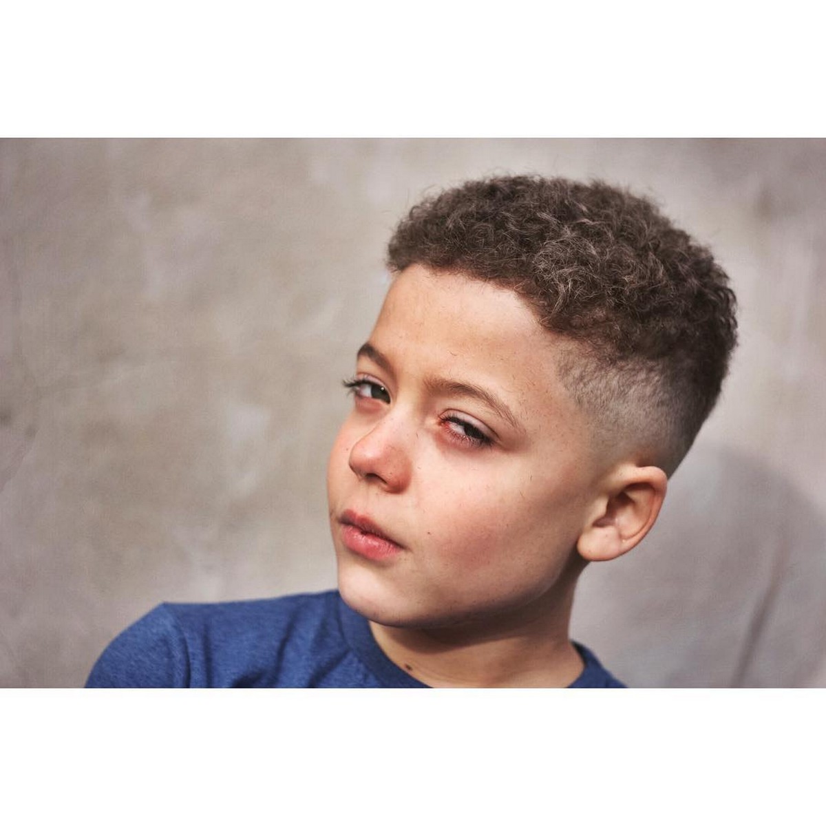 Curly Tight Fade