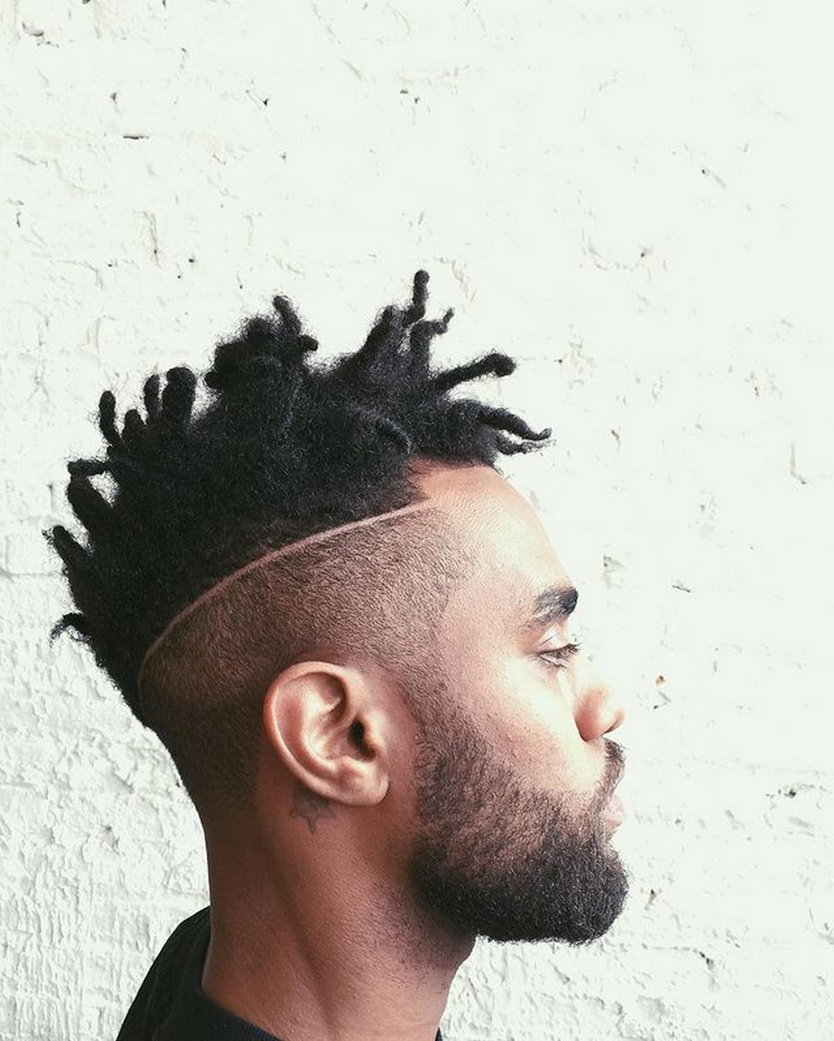 Taper Fade With High Top Dreads