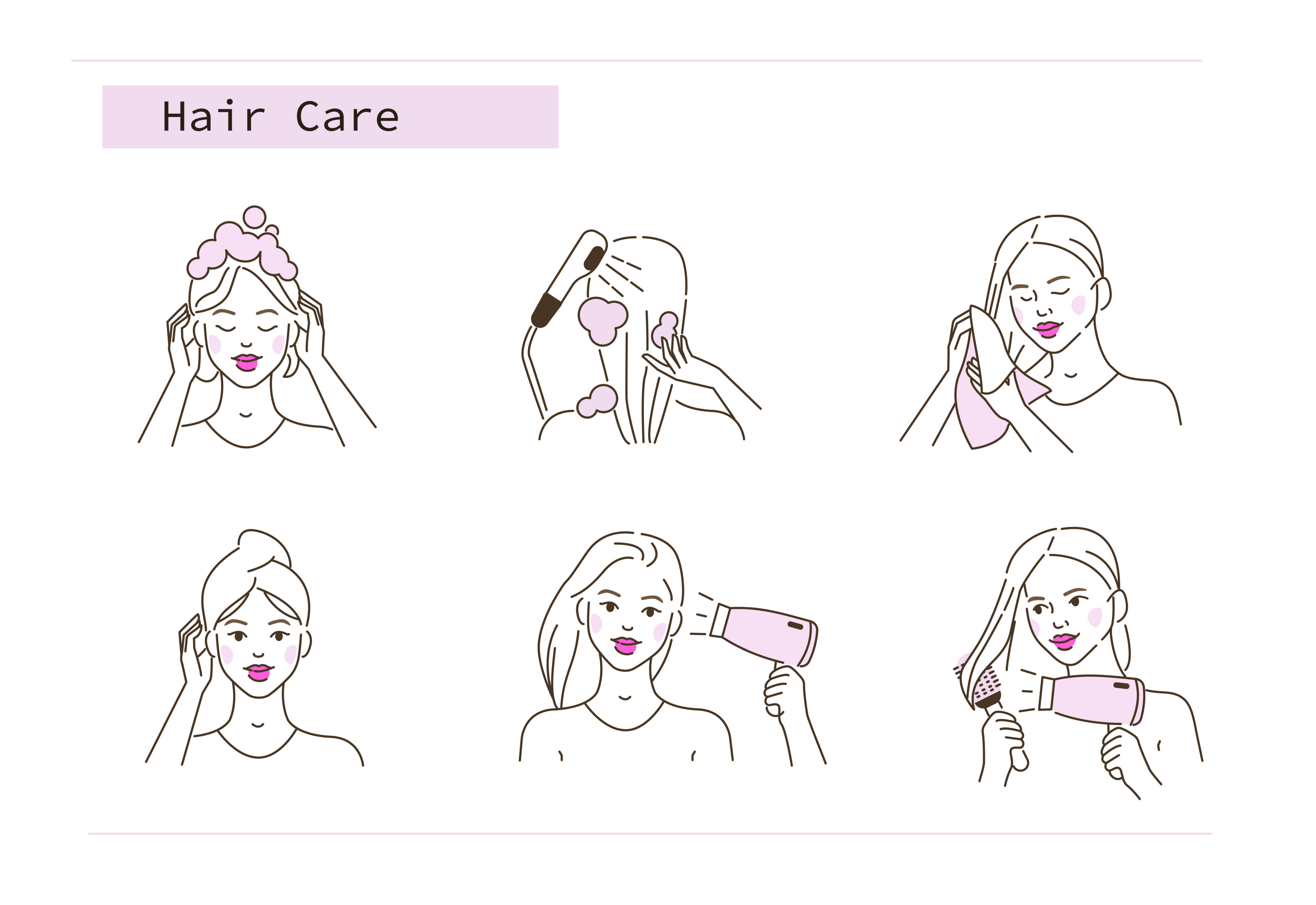 Aftercare instructions to maintaining the health of your newly highlighted hair