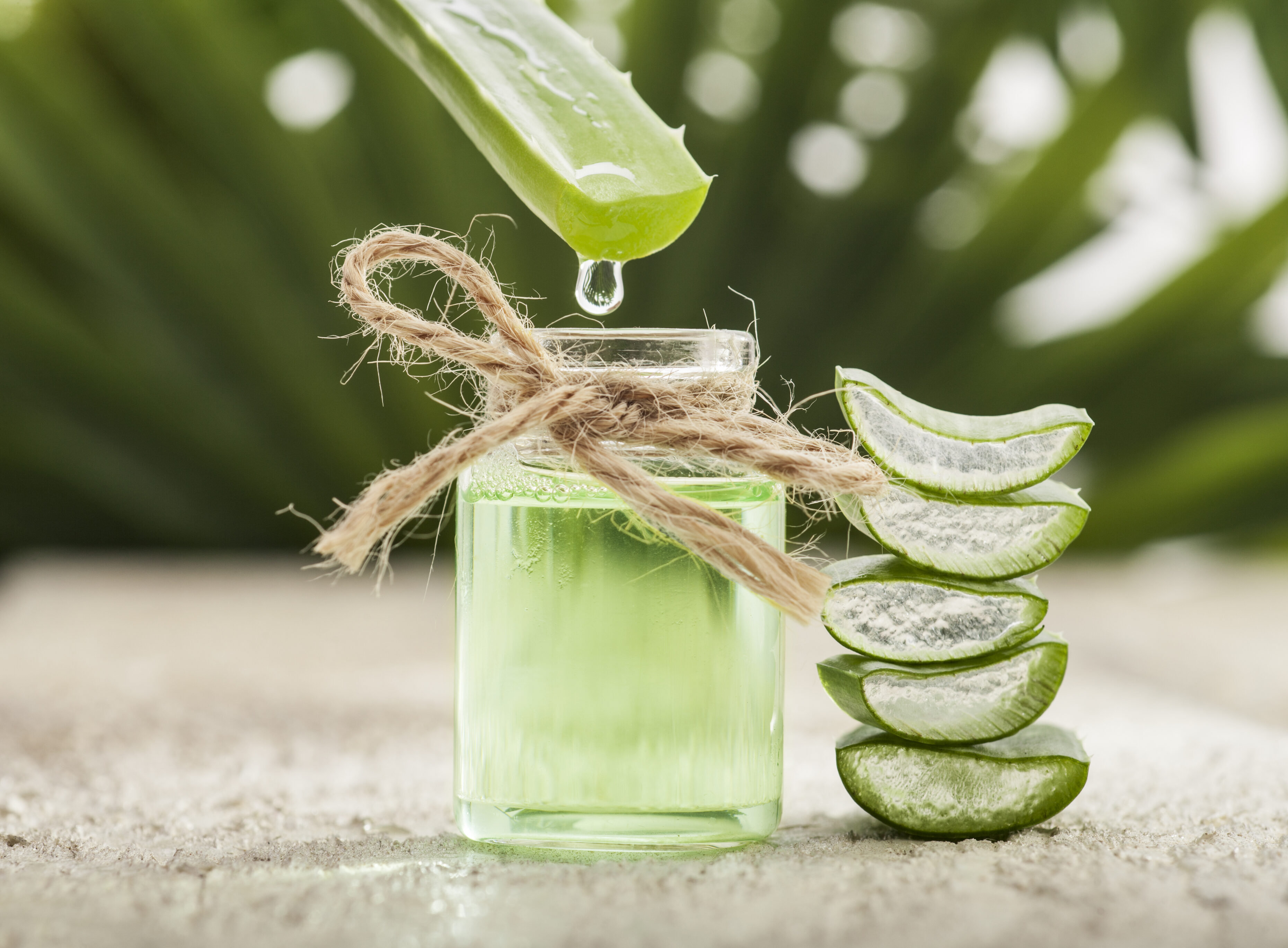 Aloe vera gel can be beneficial - Soothe and hydrate