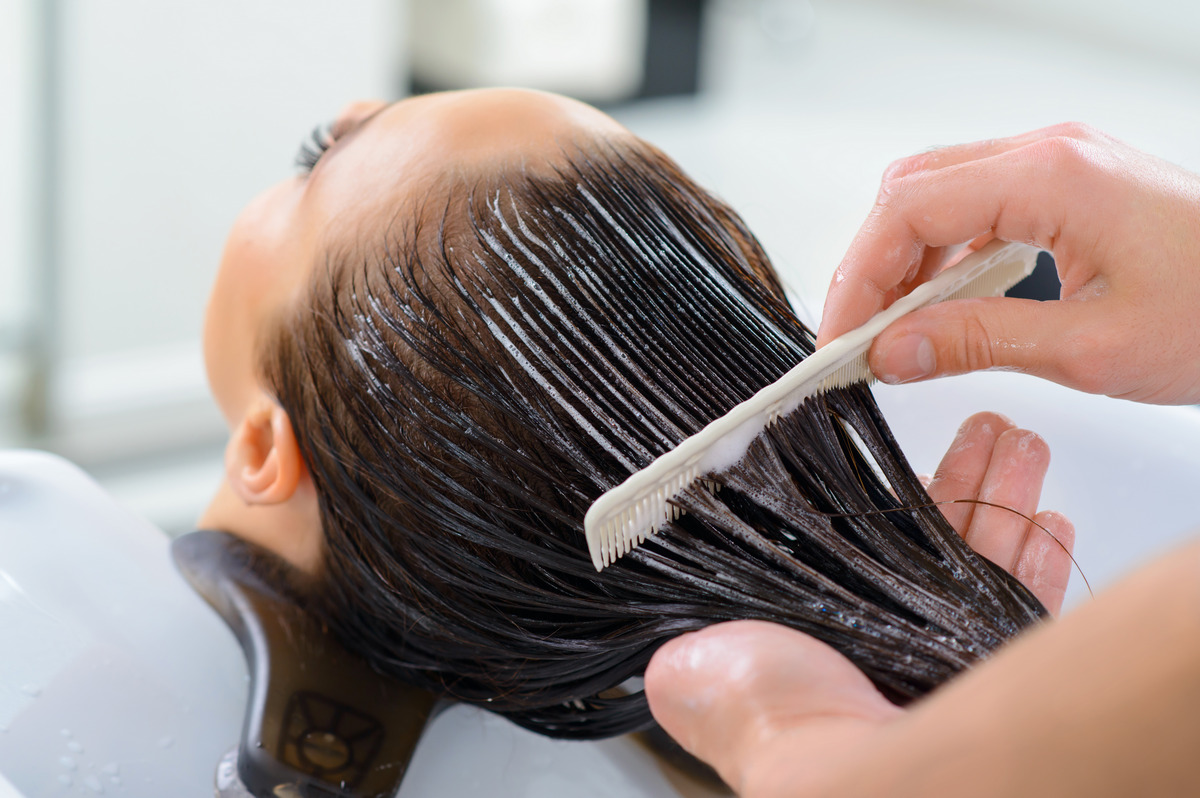 Apply a conditioning treatment or mask to your hair