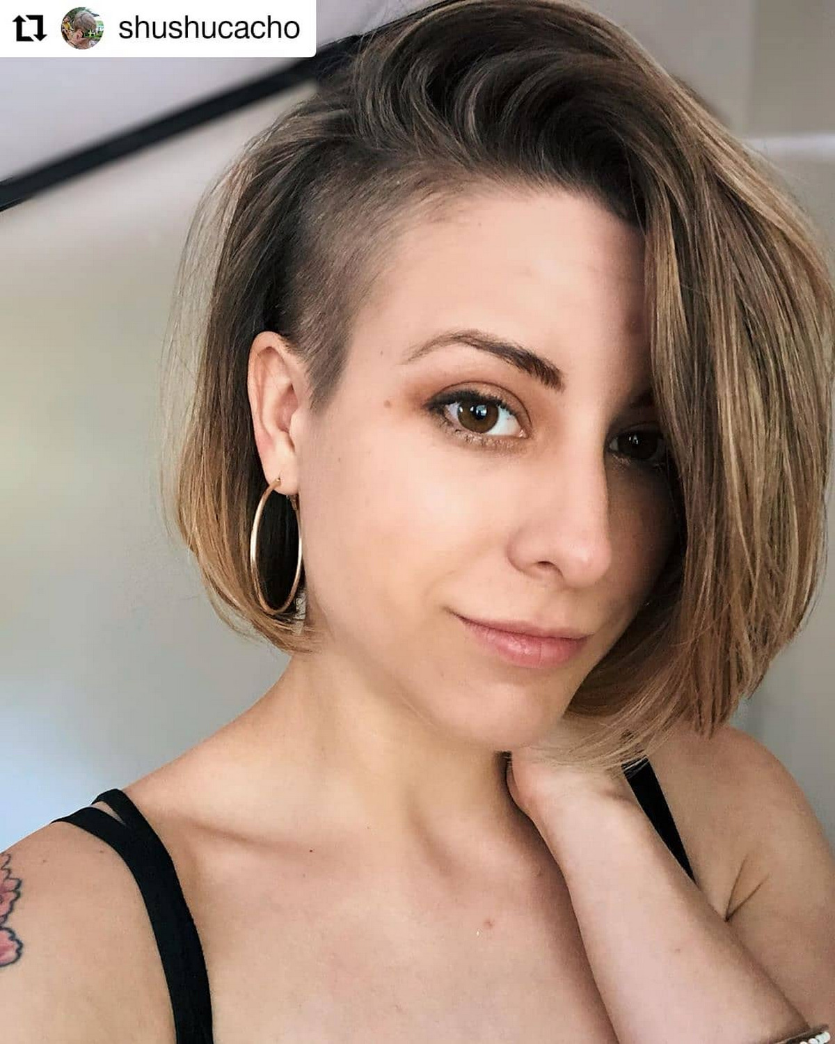 Bob With Side Shaved