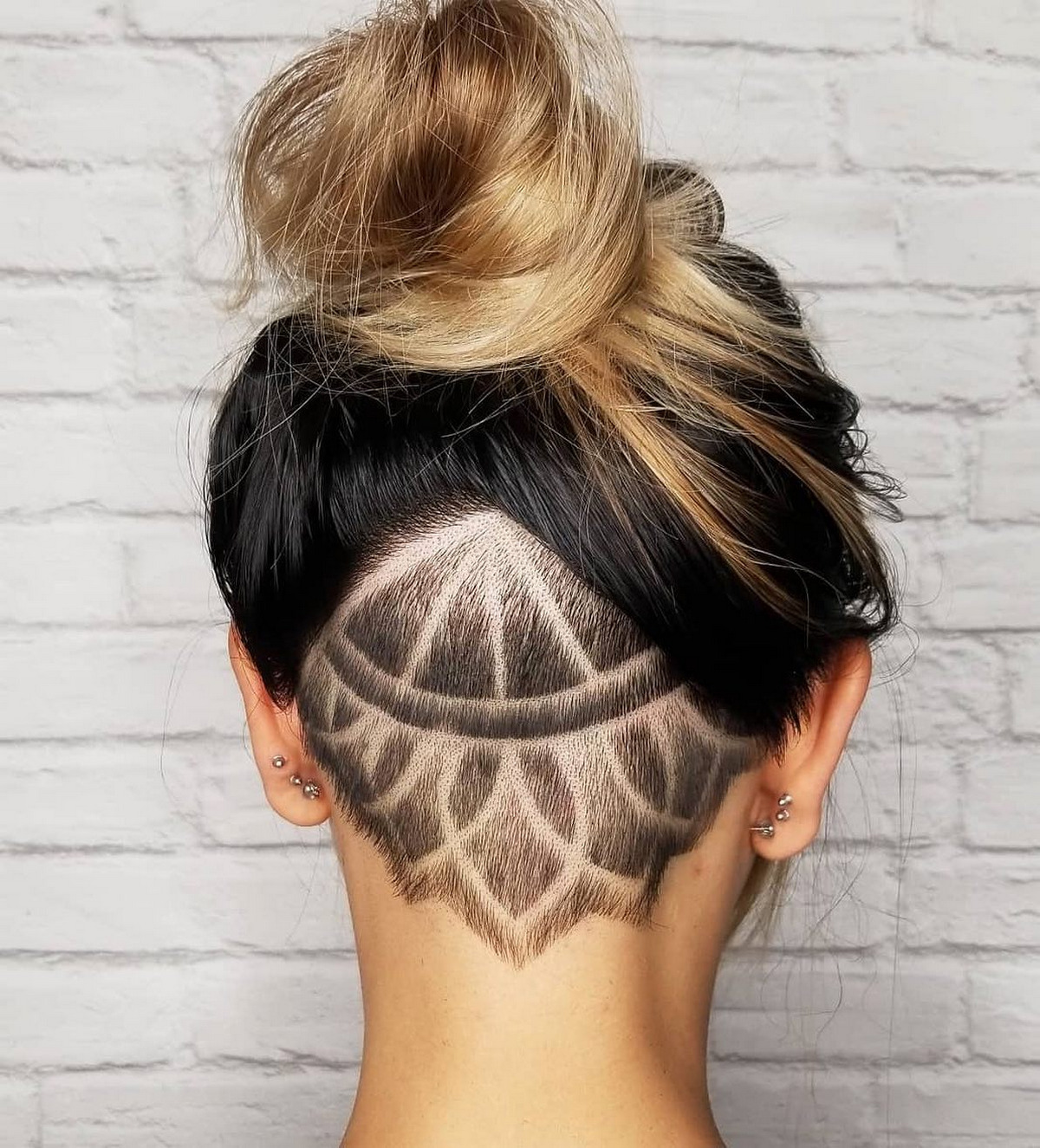 Bun Badass Undercut