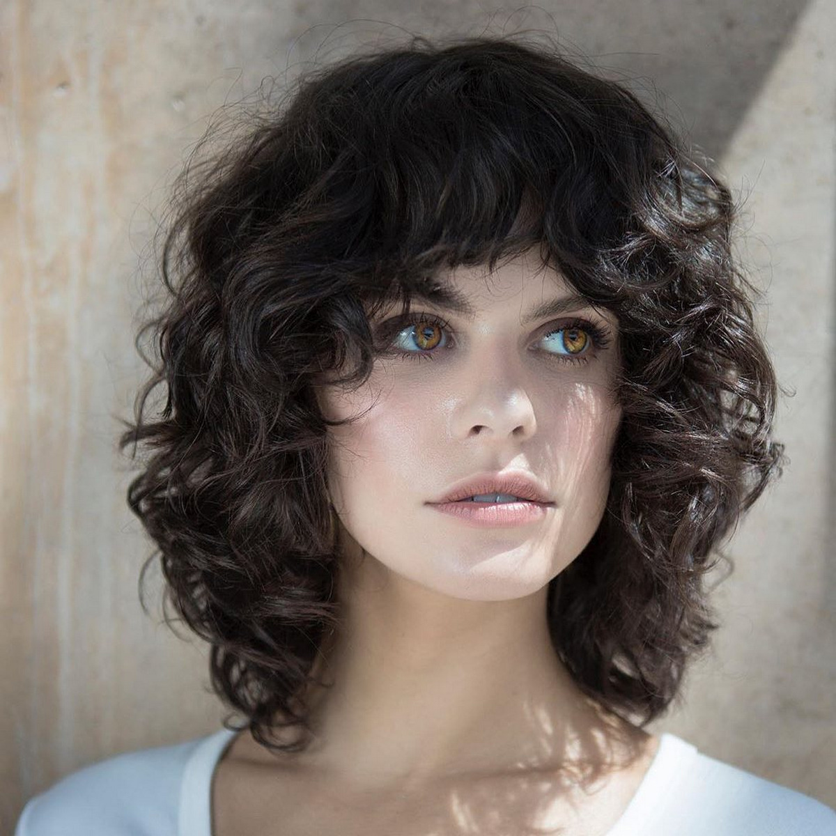 Curly Shag hairstyle
