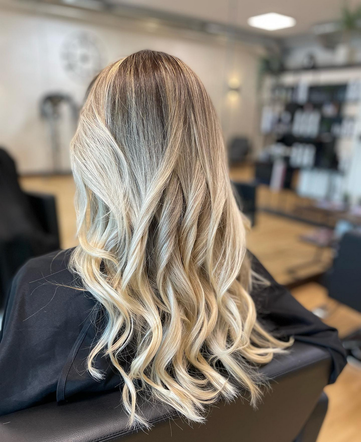Desired light with blonde highlight