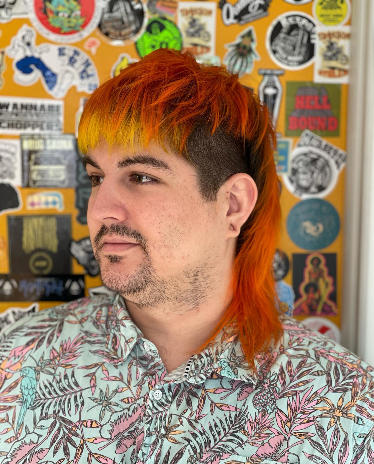 Fire Mullet In Shag Rat Tails Hair