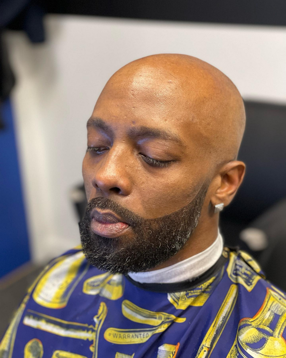 Full Shaved Haircuts with Beard