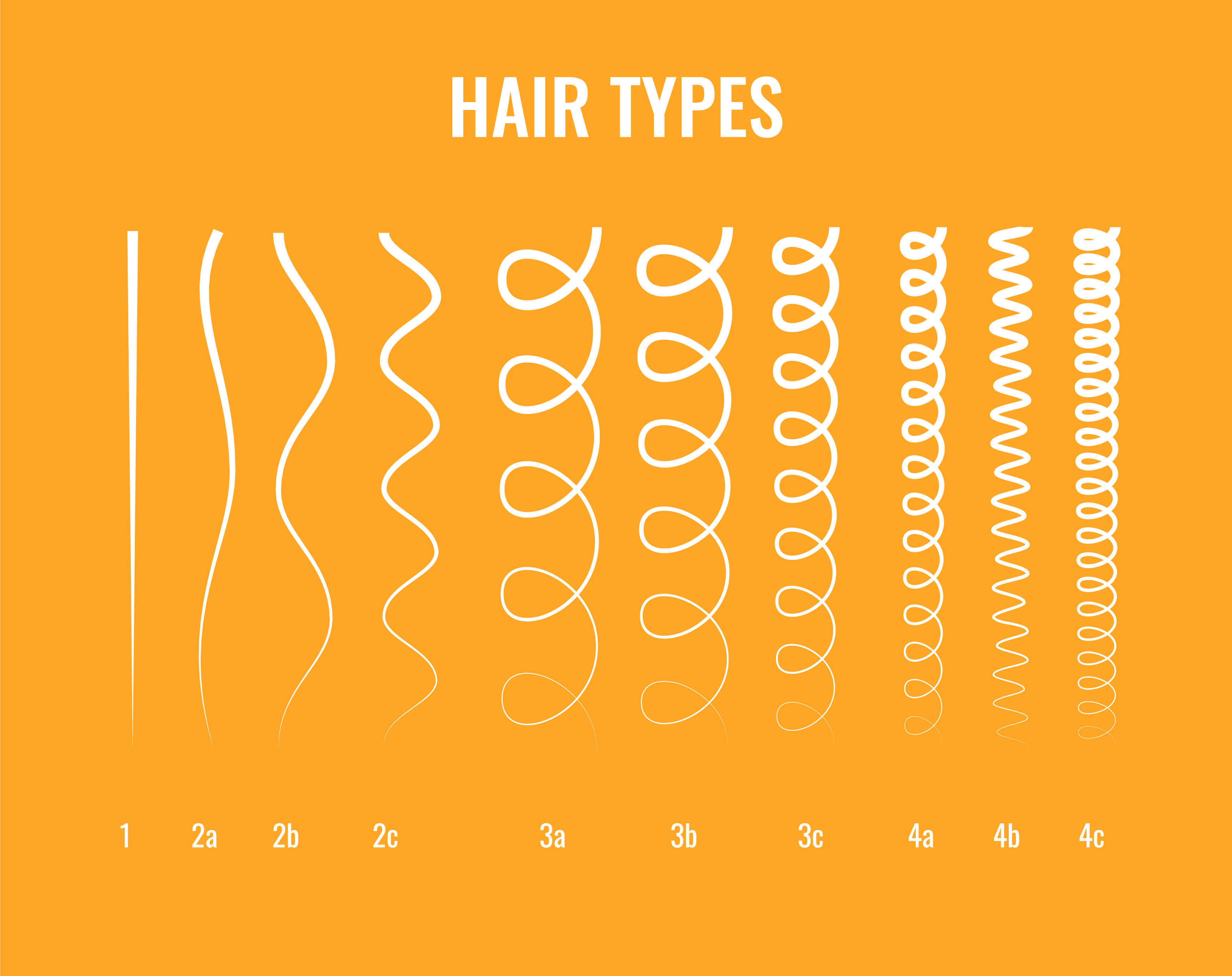 Hair types