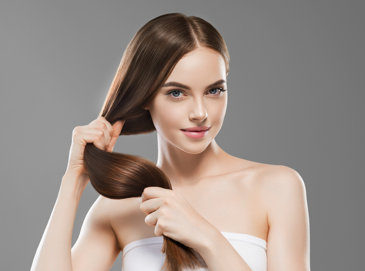 Hair woman healthy