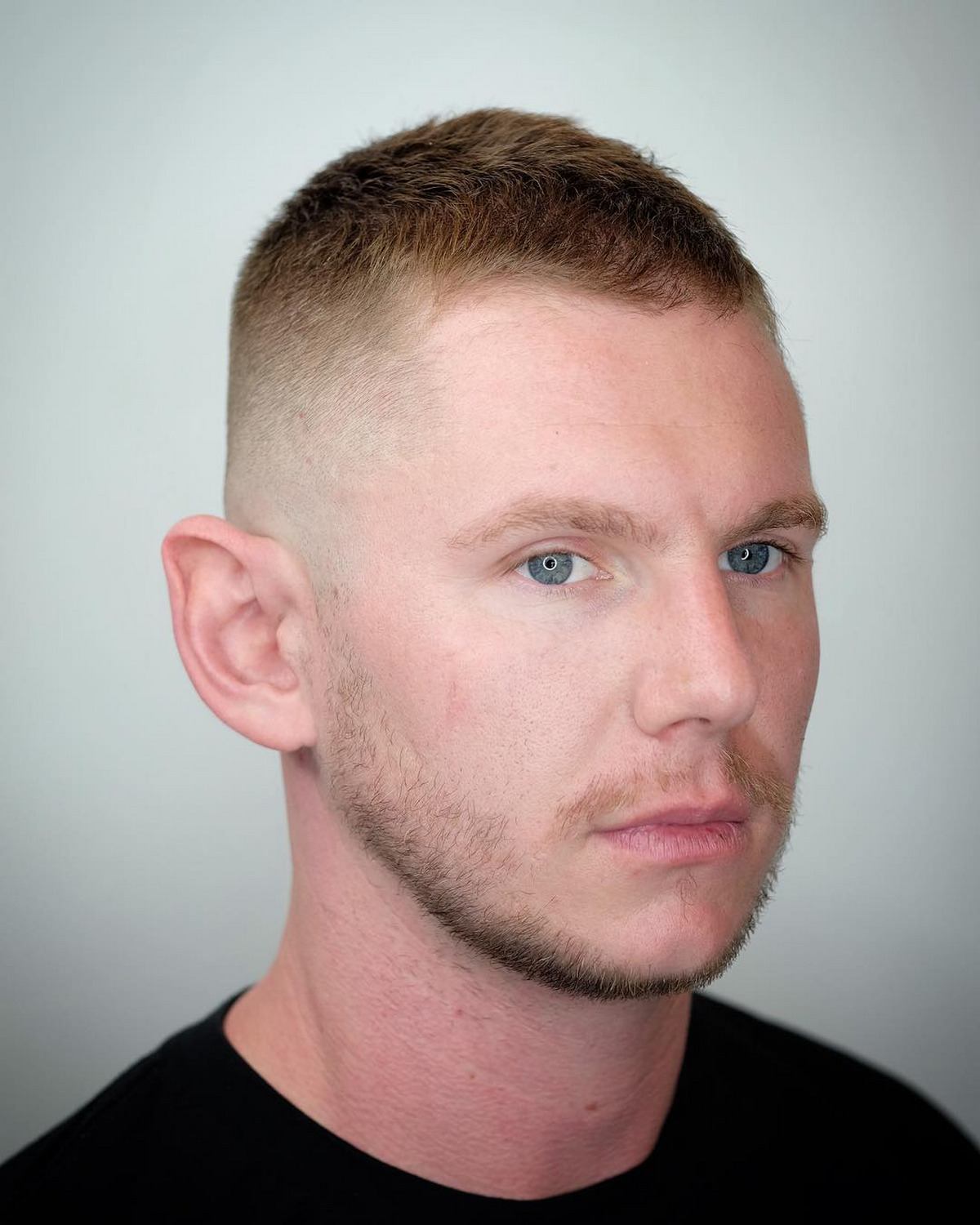 High And Tight With Facial Hair