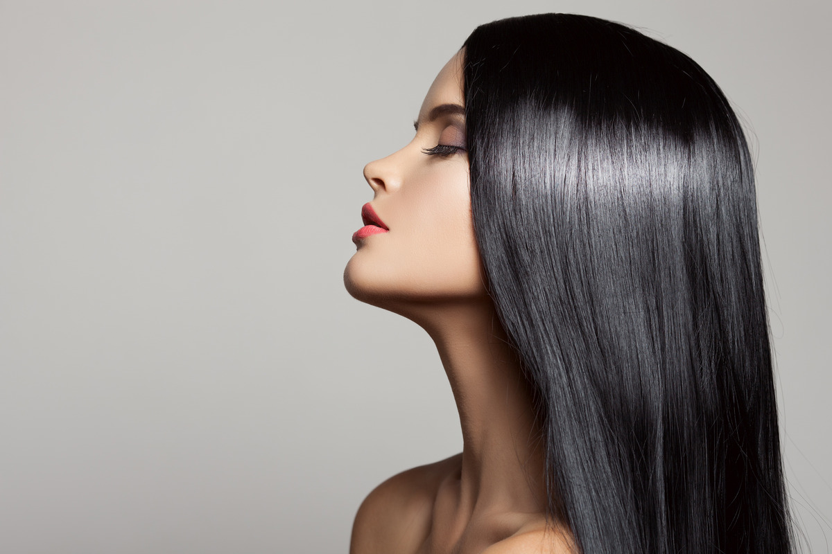 Long 1A Type Hair